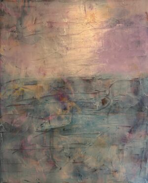 abstract painting seascape quiet